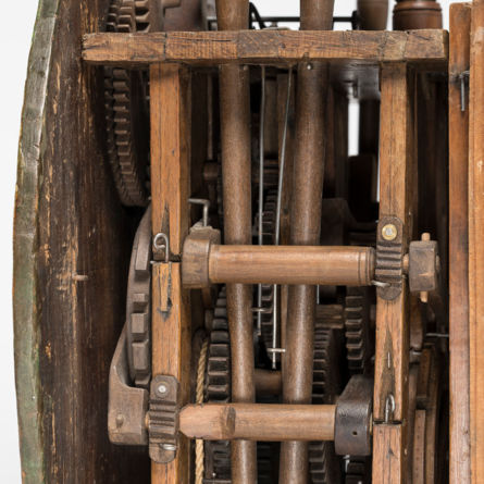 Gastspiel Uhrenmuseum Winterthur: «Astronomische Toggenburger Holzräderuhr von 1773», Leihgabe: Uhrenmuseum zum Rösli, Zürich