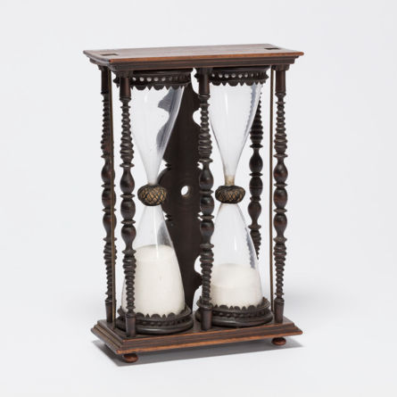 Öffentliche Führung im Uhrenmuseum Winterthur vom 06.12.26 – «Die Entstehung der Zeitmessung», Sanduhr, Nürnberg, um 1600. Uhrenmuseum Winterthur