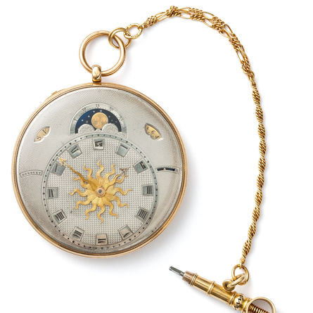 Gold-Taschenuhr, Paris, 1830. Breguet No 4405. Uhrenmuseum Winterthur, Sammlungsausstellung Oscar Schwank.