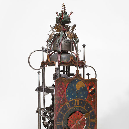 Eiserne Konsolenuhr, Winterthur, Erhard Liechti, 1572. Uhrenmuseum Winterthur, Sammlungsausstellung Konrad Kellenberger.