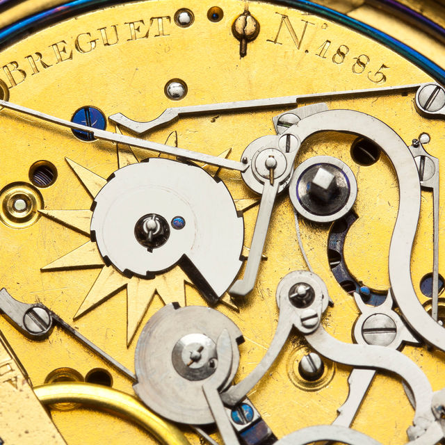 Goldtaschenuhr mit Grande Sonnerie und Minutenrepetition, Paris, 1806, Breguet No 1885