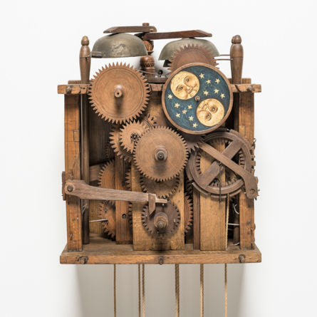 Gastspiel Uhrenmuseum Winterthur: «Astronomische Toggenburger Holzräderuhr von 1773», Leihgabe: Uhrenmuseum zum Rösli, Zürich