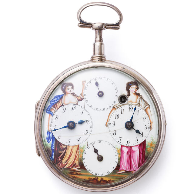 Revolutions-Taschenuhr, Frankreich, um 1793/95