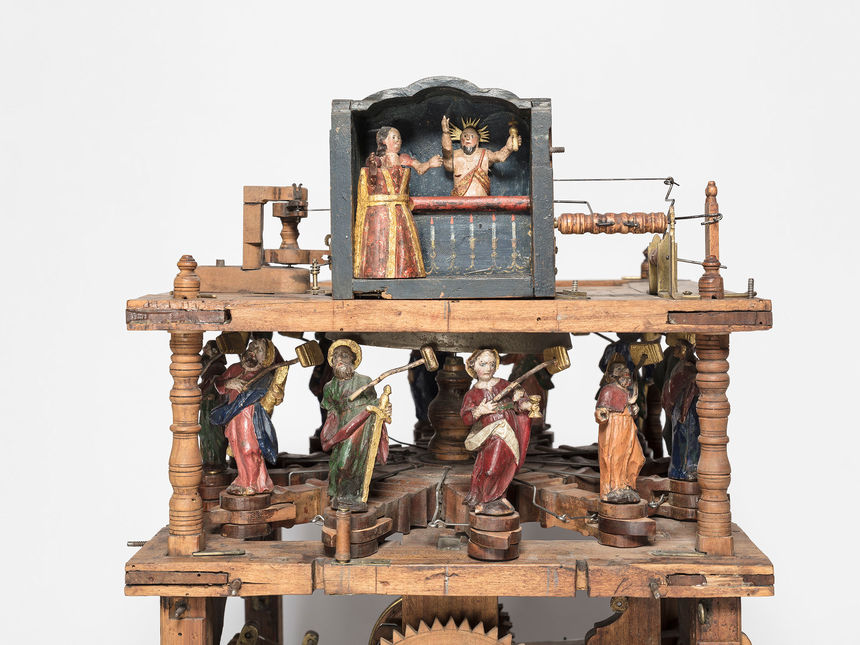 Logo Gastspiel: Die Holzräderuhr von Johan Joseph Gmönder